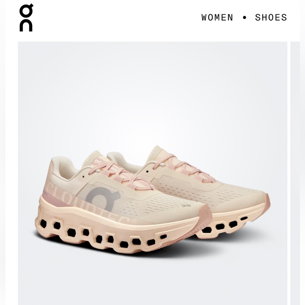 On running Cloudmonster Moon | Fawn
$170 women size 7.5 preowned